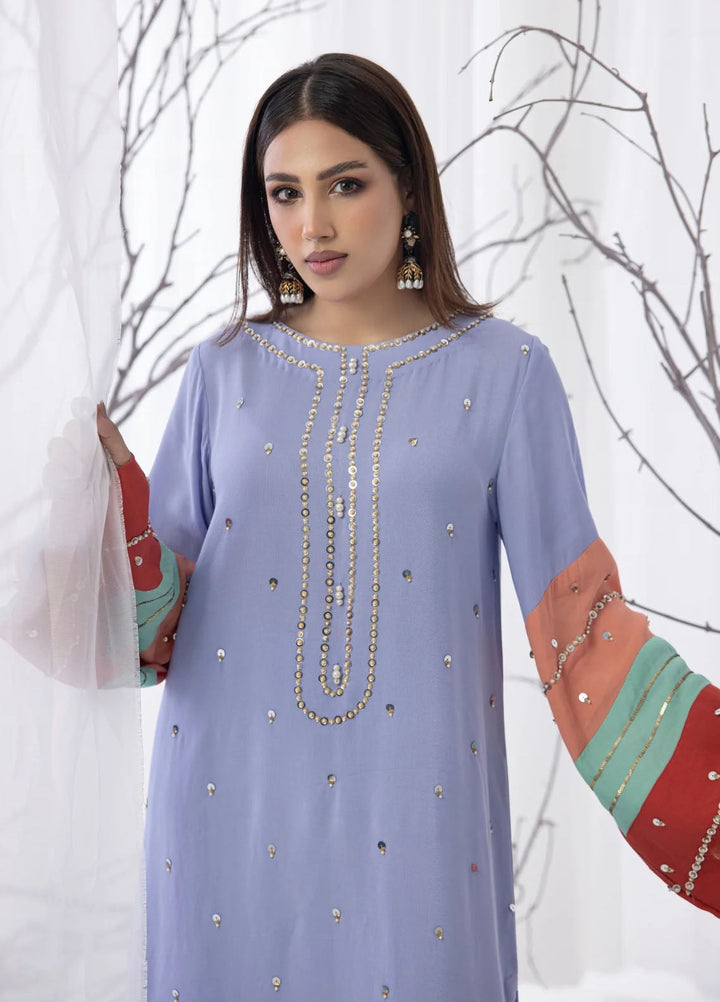 Miras Pret Embroidered Georgette 2 Piece Elnaz
