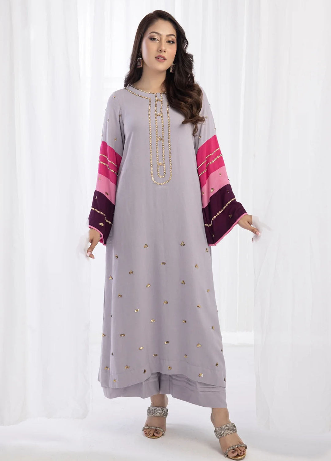 Miras Pret Embroidered Georgette 2 Piece Sehar