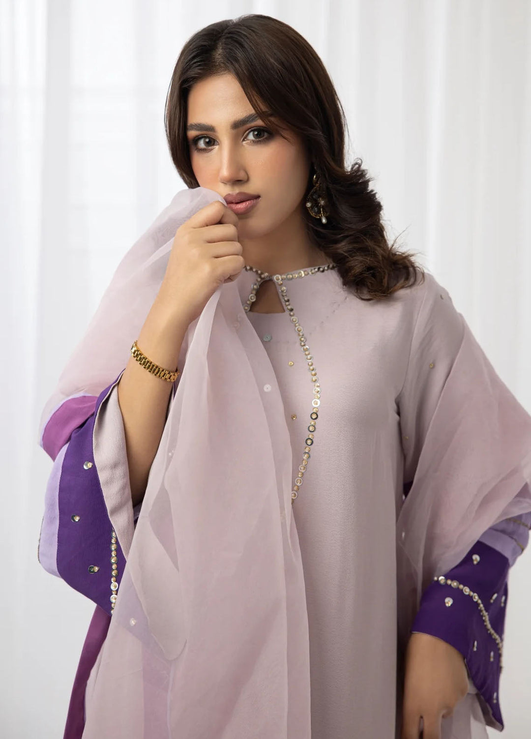 Miras Pret Embroidered Georgette 3 Piece Hyra