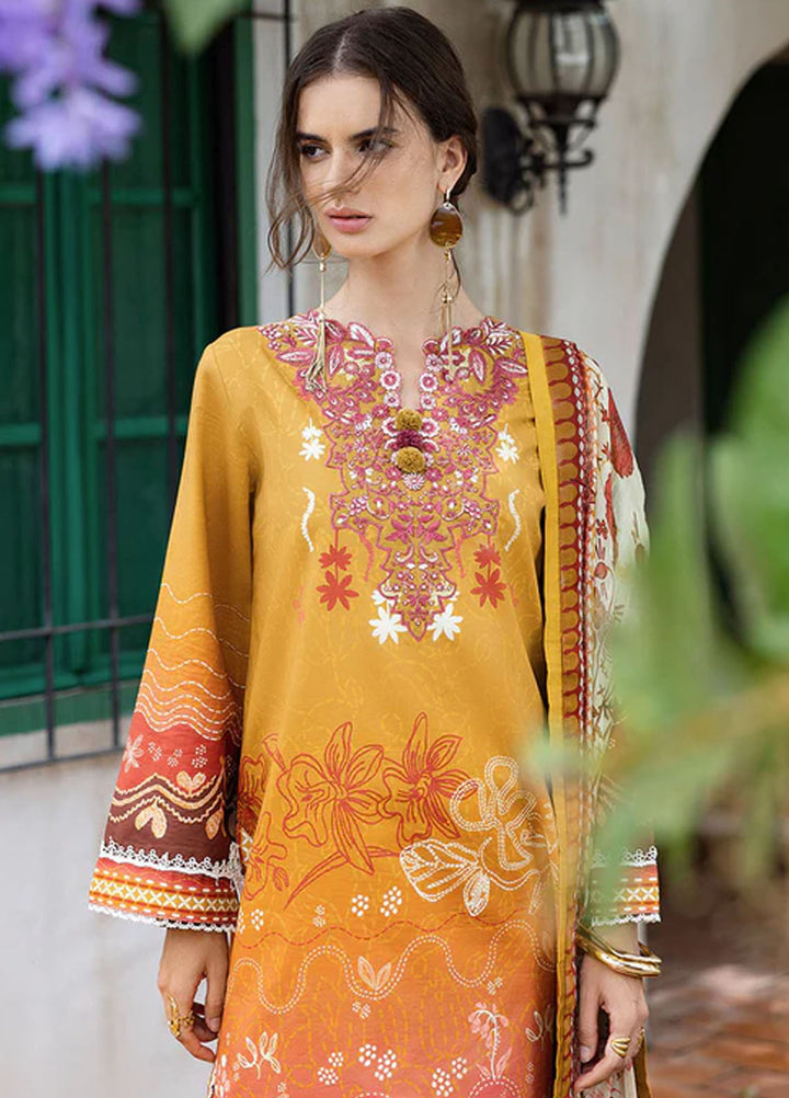 Mirasol by Mushq Embroidered Cambric Suits Unstitched 3 Piece MQ25MH D-03 A Desierto Sol - Summer Collection