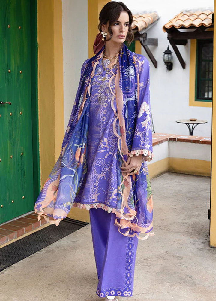 Mirasol by Mushq Embroidered Cambric Suits Unstitched 3 Piece MQ25MH D-04 B Alma Mia - Summer Collection