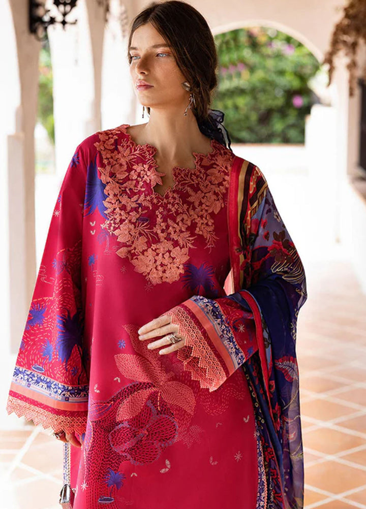 Mirasol by Mushq Embroidered Cambric Suits Unstitched 3 Piece MQ25MH D-07 A Voz Dulce - Summer Collection