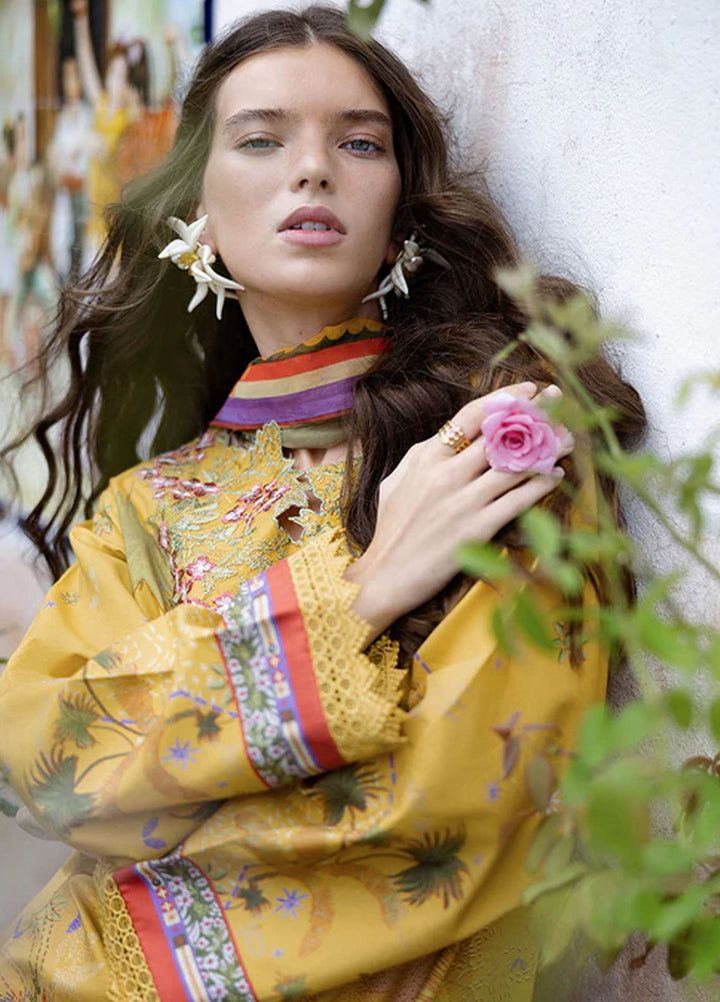 Mirasol by Mushq Embroidered Cambric Suits Unstitched 3 Piece MQ25MH D-07 B Sol Arena - Summer Collection