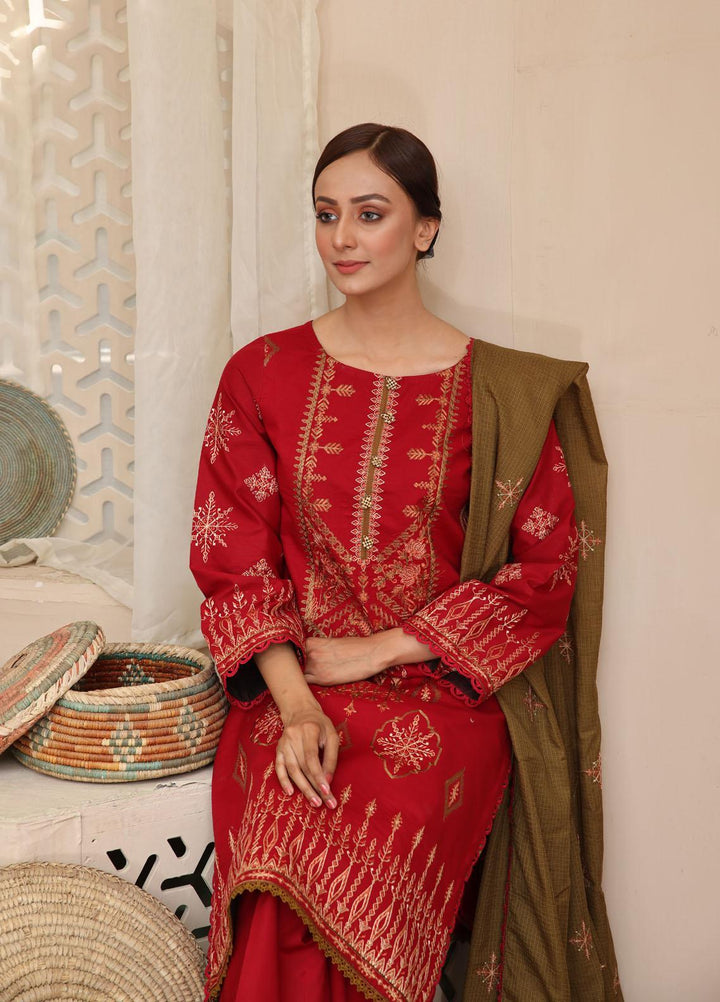Mirha by Humdum Embroidered Lawn Suits Unstitched 3 Piece HD22M 02 - Summer Collection