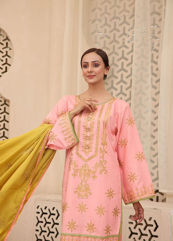 Mirha by Humdum Embroidered Lawn Suits Unstitched 3 Piece HD22M 05 - Summer Collection