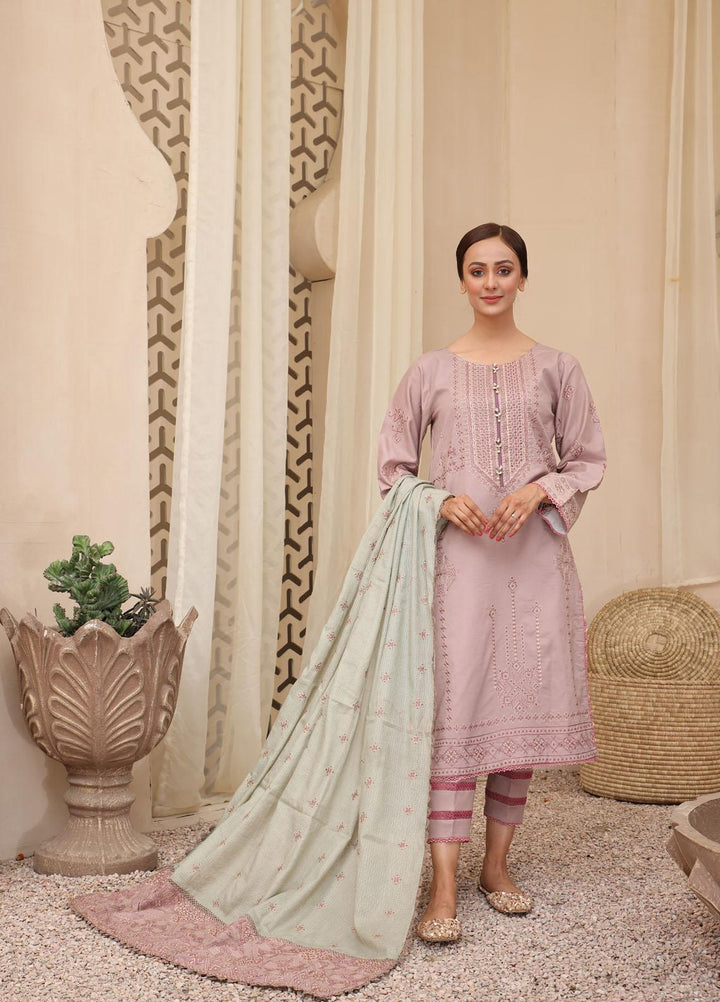 Mirha by Humdum Embroidered Lawn Suits Unstitched 3 Piece HD22M 09 - Summer Collection
