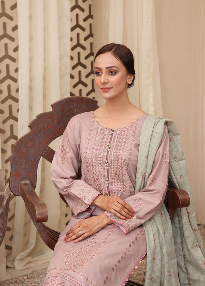 Mirha by Humdum Embroidered Lawn Suits Unstitched 3 Piece HD22M 09 - Summer Collection