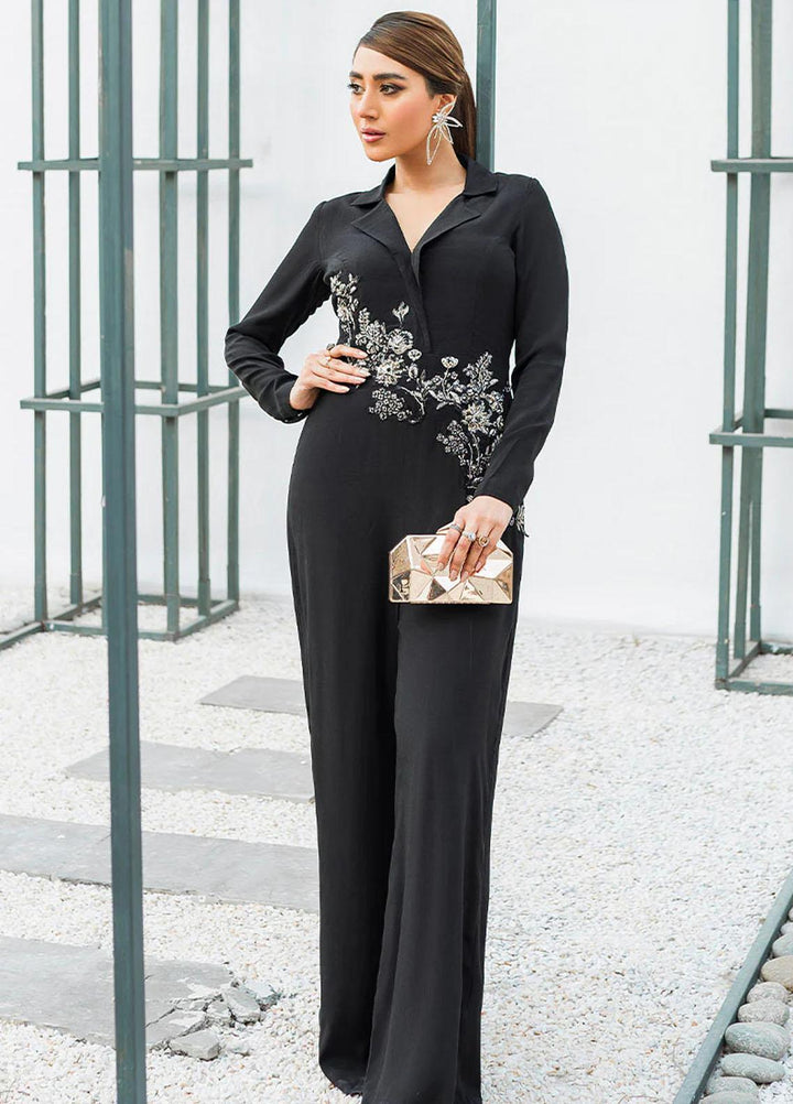 Malook By Shazia Ovais Pret Embroidered Silk Jumpsuit MLK23M Ciara