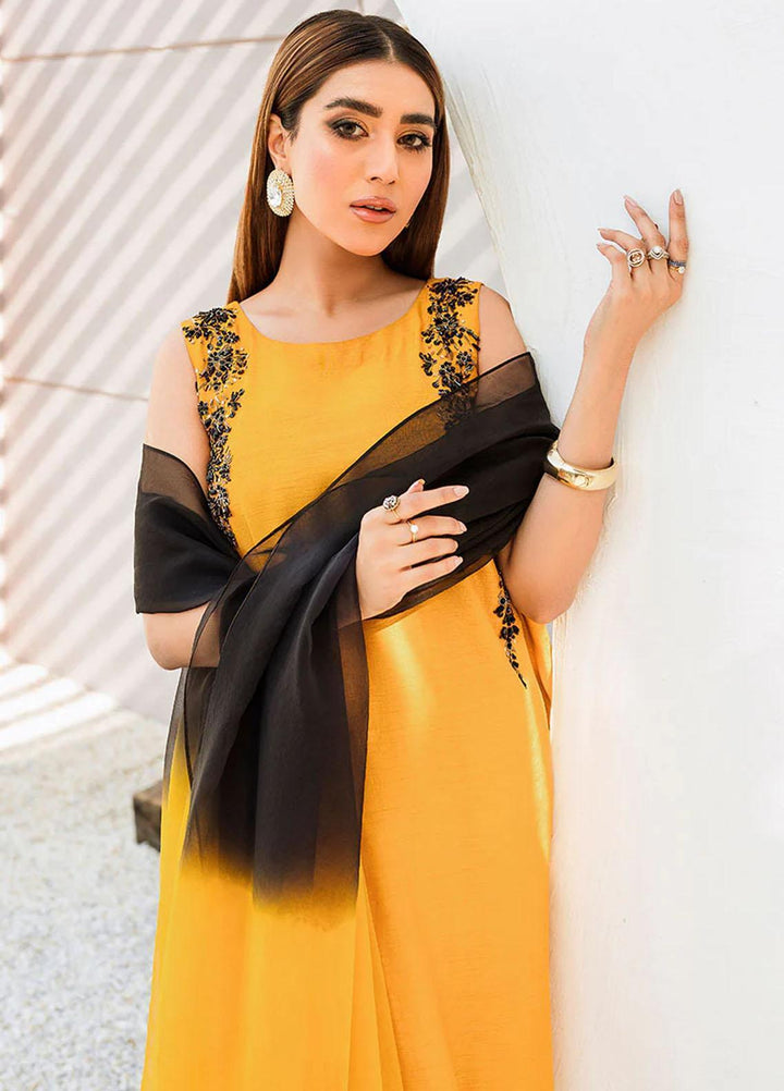 Malook By Shazia Ovais Pret Embroidered Raw Silk 3 Piece Suit MLK23M Kayseria