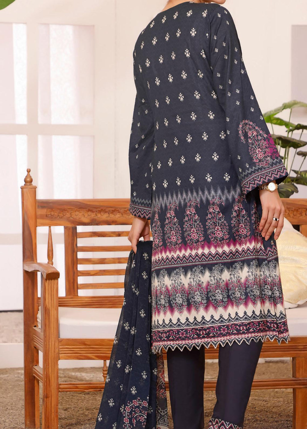 Misaal By VS Textiles Embroidered Lawn Suits Unstitched 3 Piece VS22ME 05 - Summer Collection