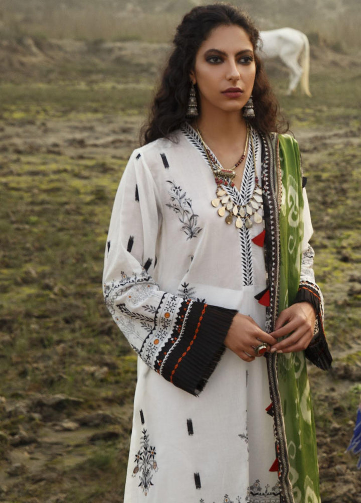 Misha Lakhani Embroidered Lawn Suits Unstitched 3 Piece ML21L 03 Rania - Summer Collection