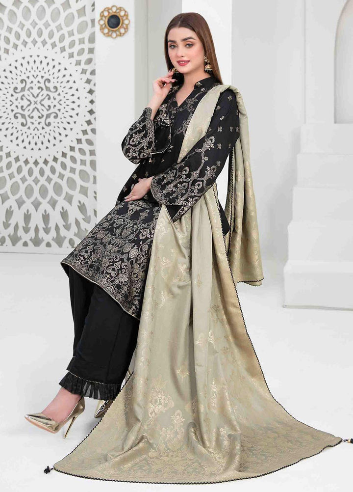 Mishel By Tawakkal Fabrics Embroidered Viscose Suits Unstitched 3 Piece TWF23M D-9639 - Winter Collection
