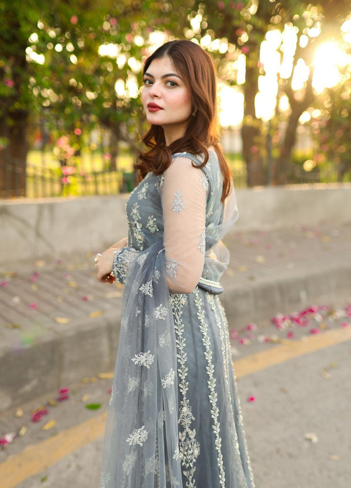 Misl-e-Barq By Malika Shahnaz Embroidered  Suits Unstitched 3 Piece MLS23MB 05 - Premium Collection