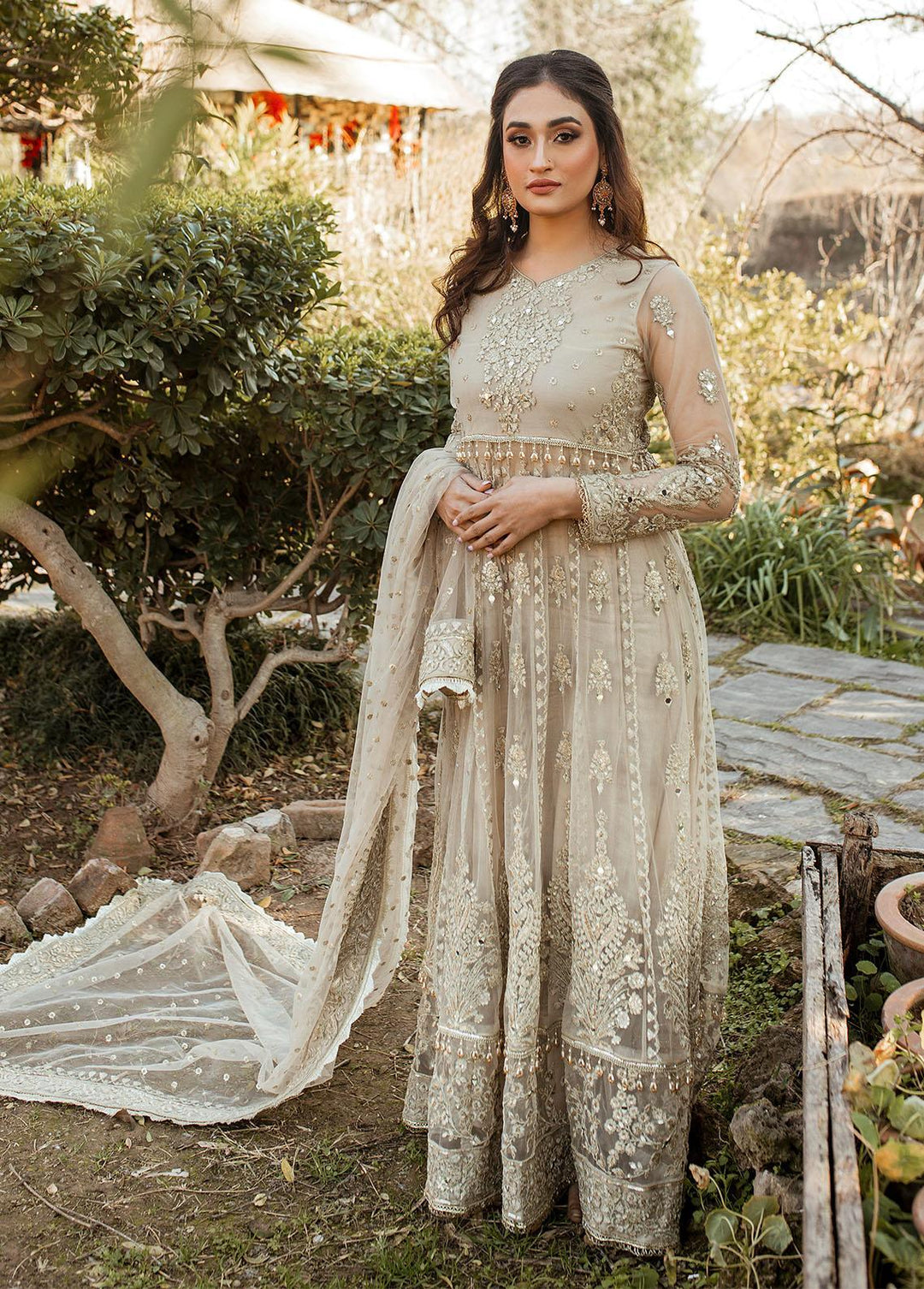 Misl-e-Barq By Malika Shahnaz Embroidered  Suits Unstitched 3 Piece MLS23MB 01 - Premium Collection