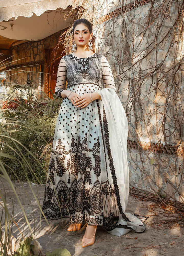 Misl-e-Barq By Malika Shahnaz Embroidered  Suits Unstitched 3 Piece MLS23MB 02 - Premium Collection