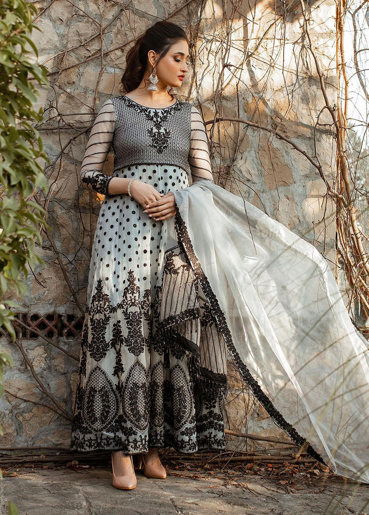 Misl-e-Barq By Malika Shahnaz Embroidered  Suits Unstitched 3 Piece MLS23MB 02 - Premium Collection