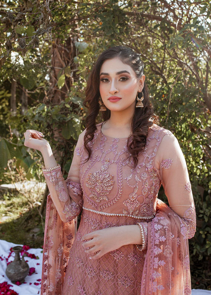 Misl-e-Barq By Malika Shahnaz Embroidered  Suits Unstitched 3 Piece MLS23MB 03 - Premium Collection