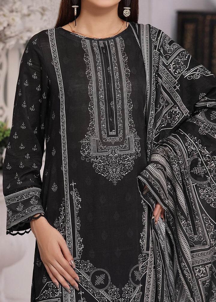 Misri By VS Textiles Printed Lawn Suits Unstitched 3 Piece VS23BS D-99 - Black Collection