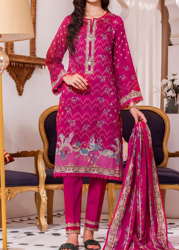 Misri By VS Textiles Printed Lawn Suits Unstitched 3 Piece VS22MP D-08A - Summer Collection