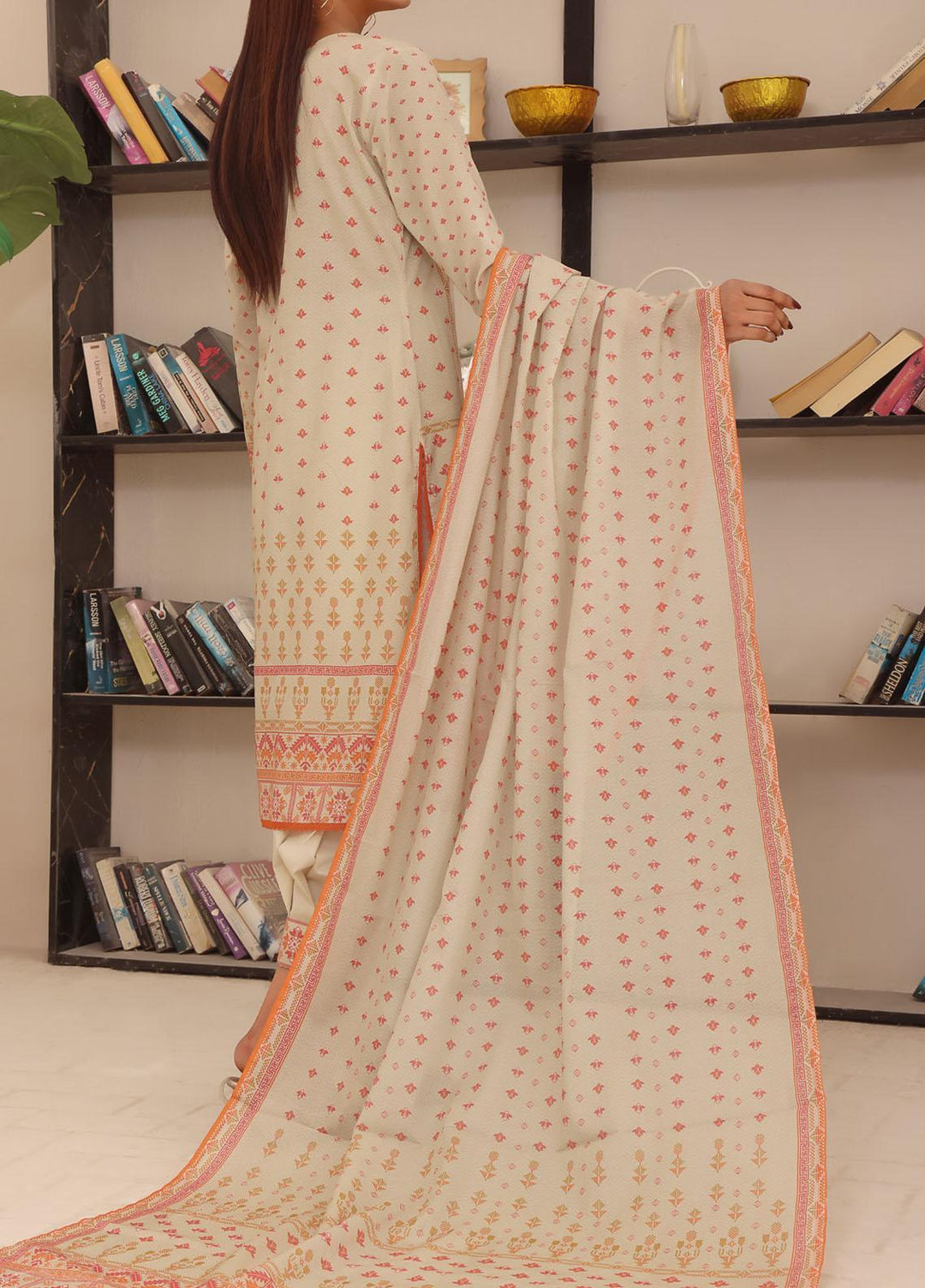 Misri By VS Textiles Printed Lawn Suits Unstitched 3 Piece VS23M 1 - Summer Collection