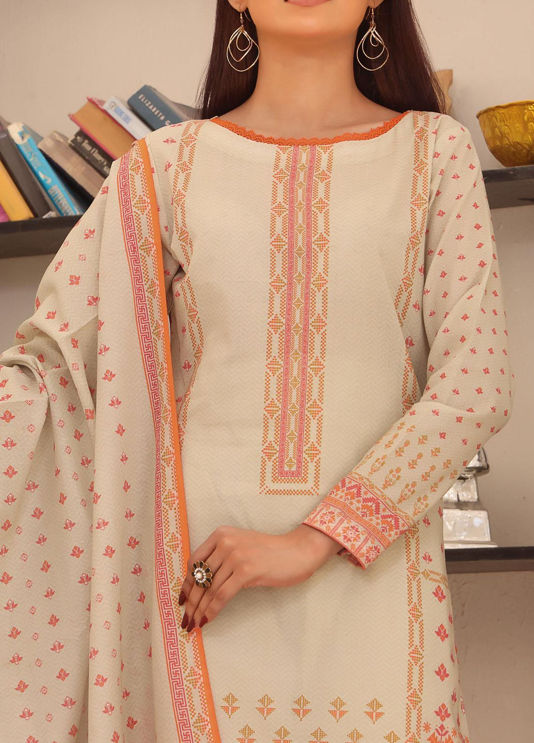 Misri By VS Textiles Printed Lawn Suits Unstitched 3 Piece VS23M 1 - Summer Collection