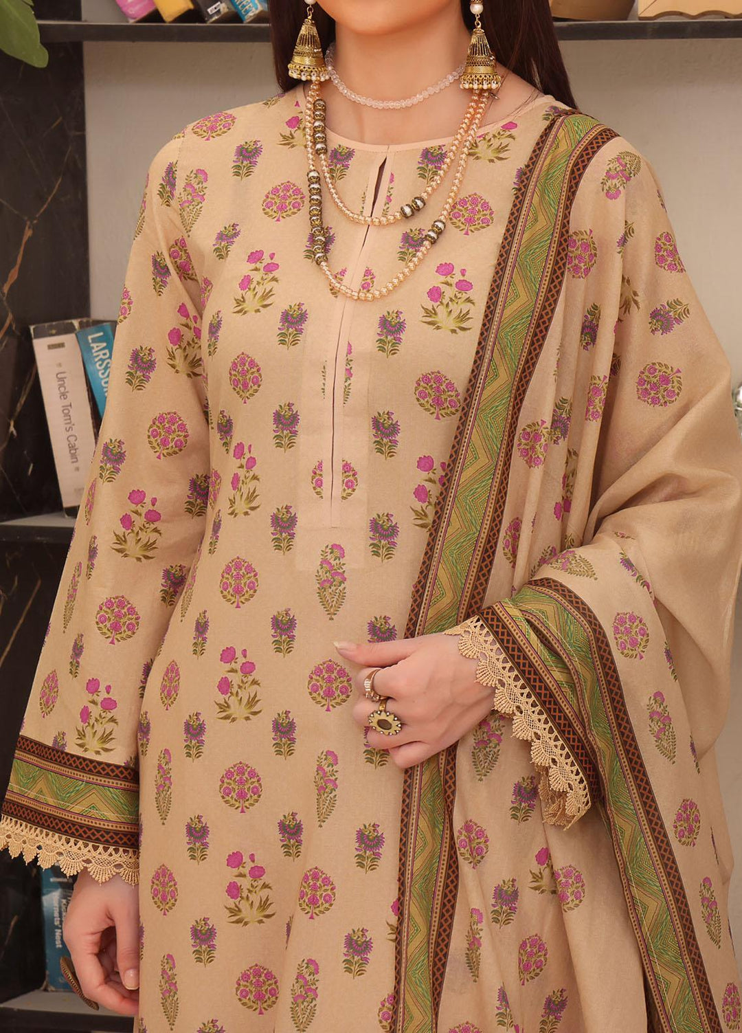 Misri By VS Textiles Printed Lawn Suits Unstitched 3 Piece VS23M 11 - Summer Collection