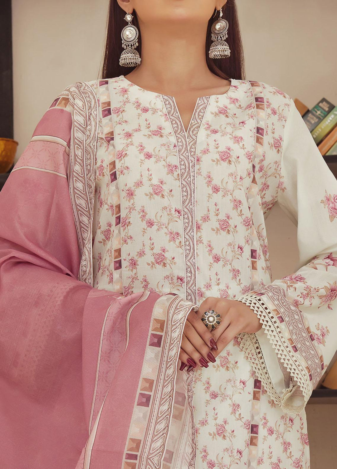 Misri By VS Textiles Printed Lawn Suits Unstitched 3 Piece VS23M 19 - Summer Collection