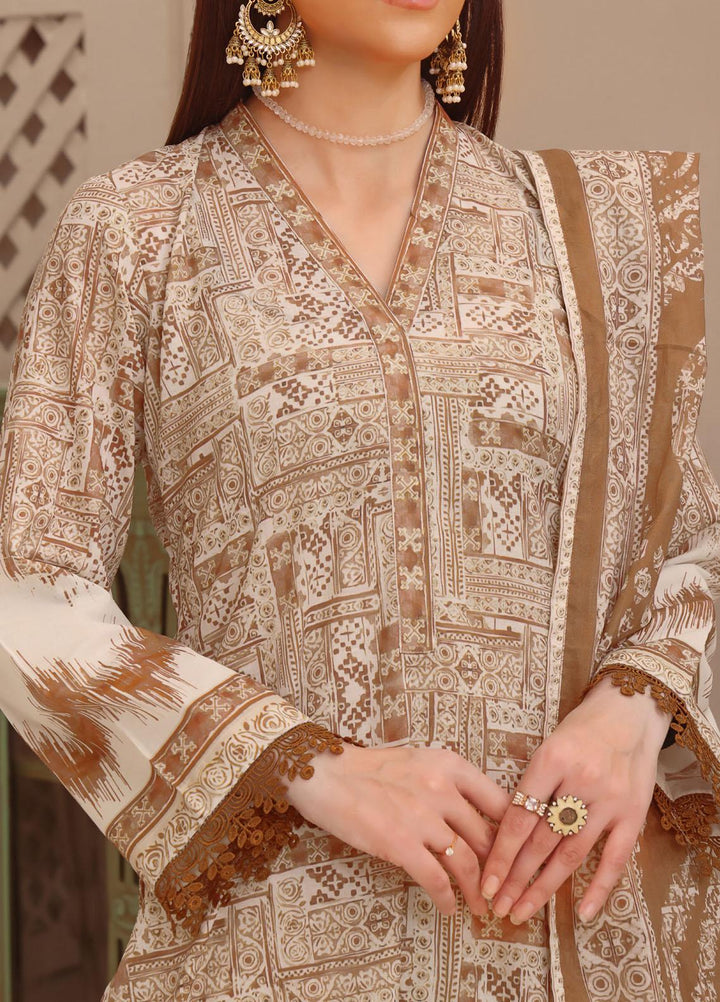 Misri By VS Textiles Printed Lawn Suits Unstitched 3 Piece VS23M 2 - Summer Collection