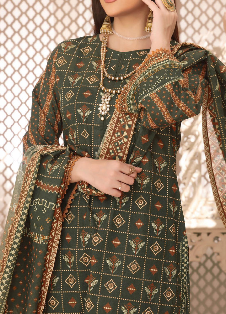 Misri By VS Textiles Printed Lawn Suits Unstitched 3 Piece VS23M 3 - Summer Collection