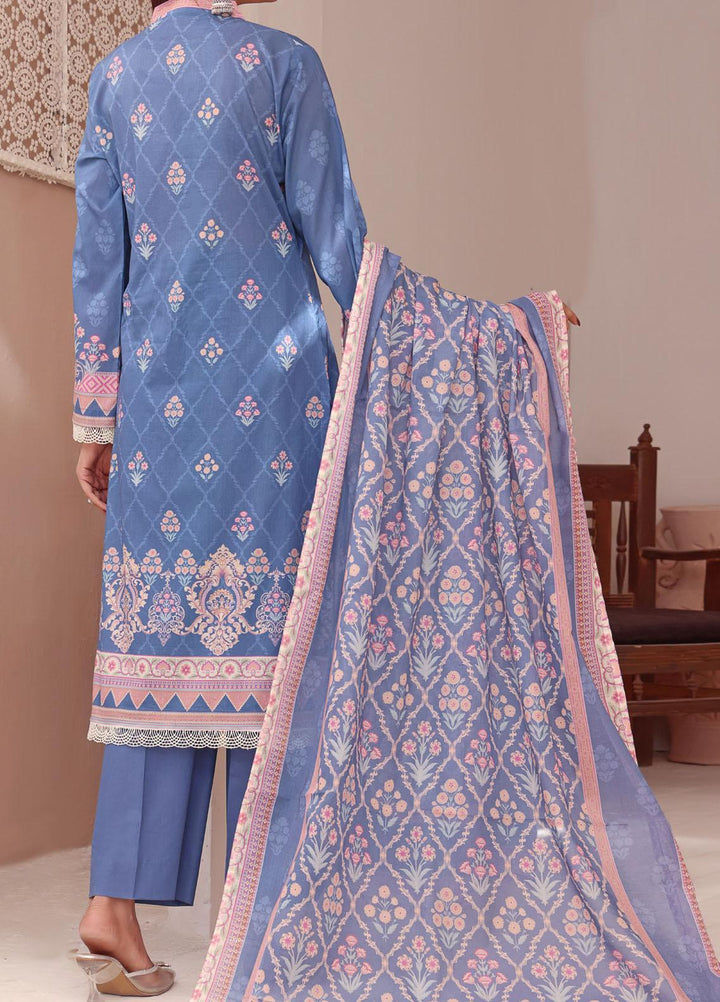 Misri By VS Textiles Printed Lawn Suits Unstitched 3 Piece VS23M 5 - Summer Collection