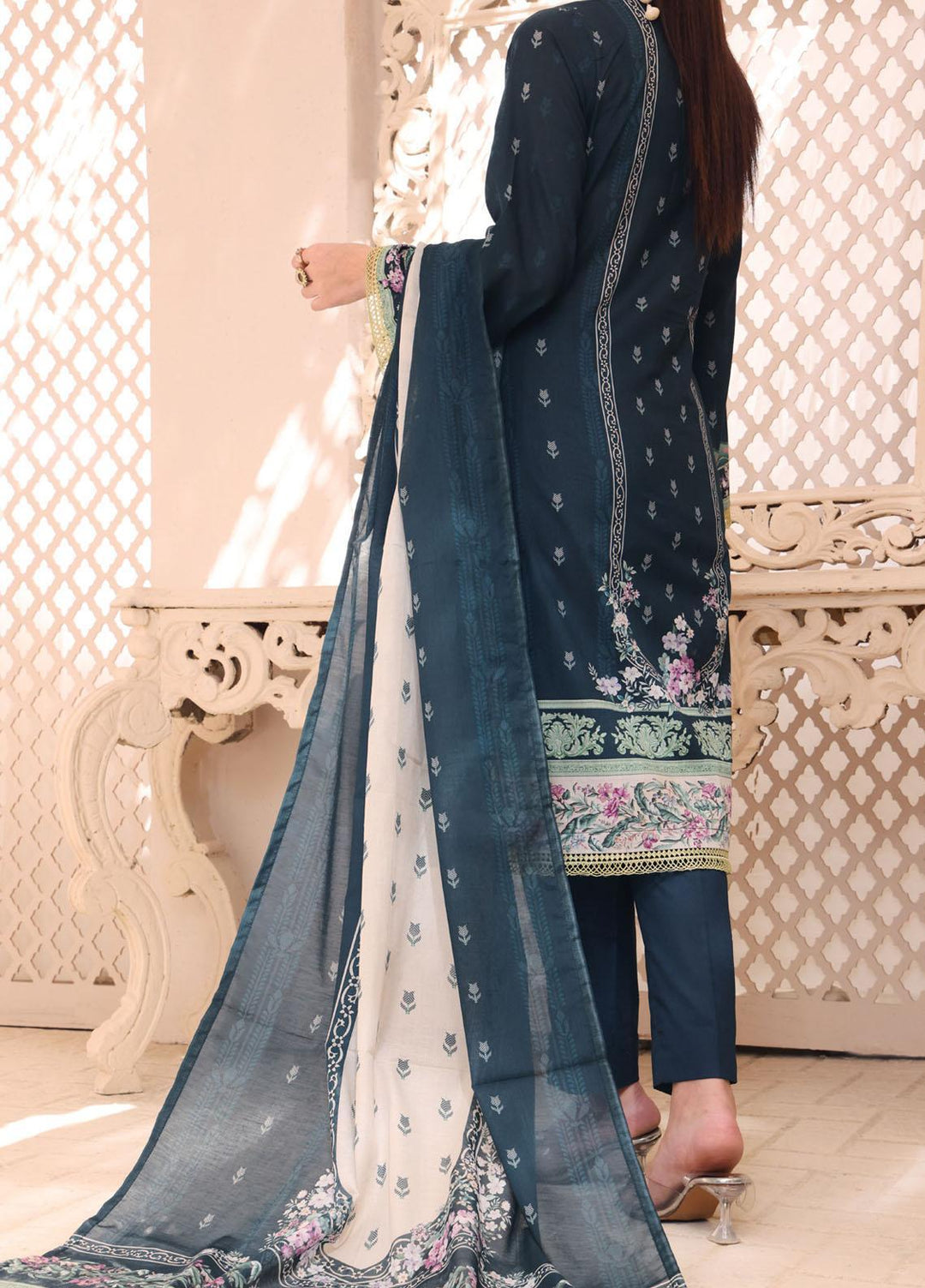 Misri By VS Textiles Printed Lawn Suits Unstitched 3 Piece VS23M 7 - Summer Collection