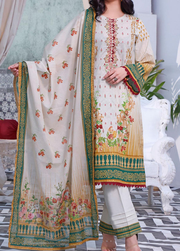 Misri By VS Textiles Embroidered Lawn Suits Unstitched 3 Piece VS22M 90 - Summer Collection