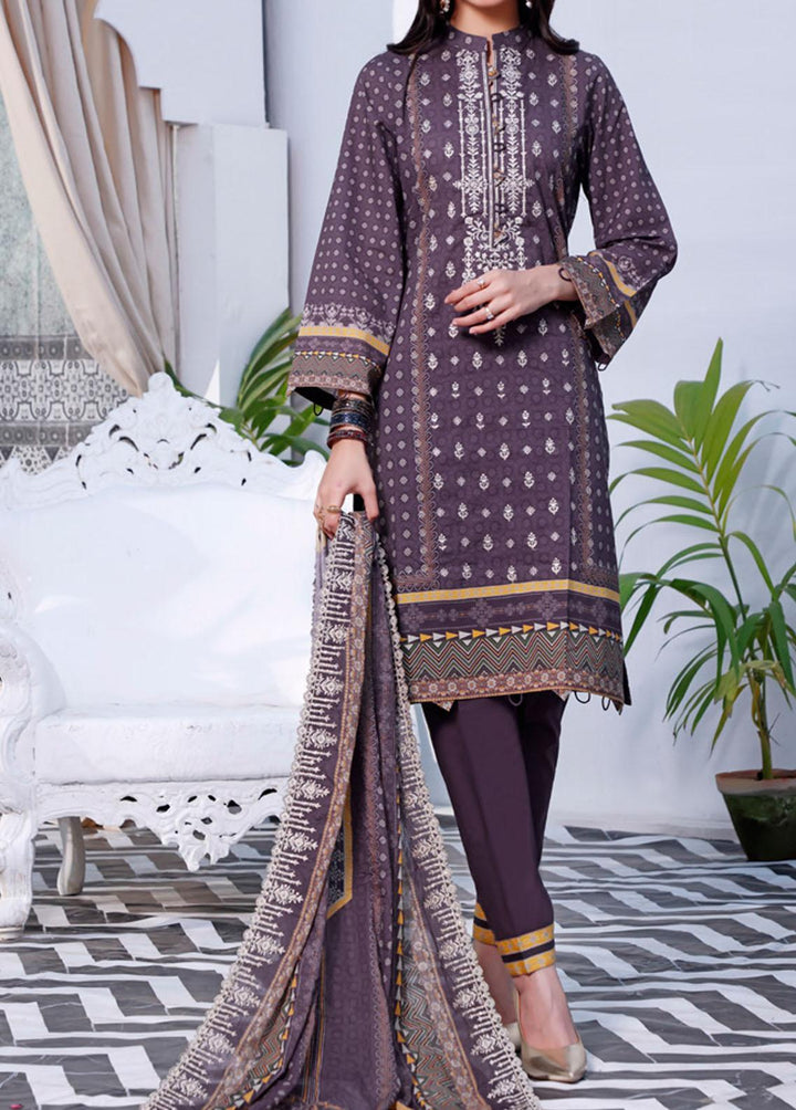 Misri By VS Textiles Embroidered Lawn Suits Unstitched 3 Piece VS22-M2 74 - Summer Collection