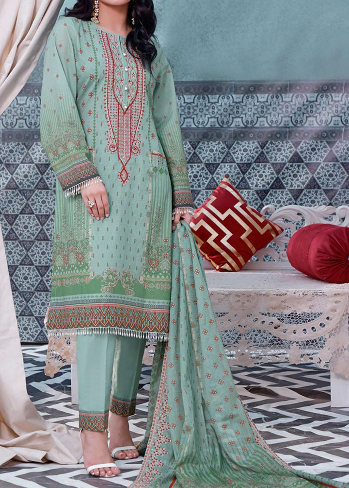 Misri By VS Textiles Embroidered Lawn Suits Unstitched 3 Piece VS22-M2 92 - Summer Collection