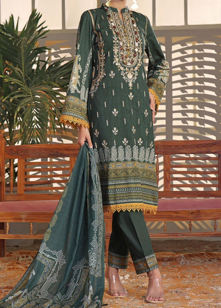 Misri By VS Textiles Embroidered Lawn Suits Unstitched 3 Piece VS23ME D-177 - Summer Collection