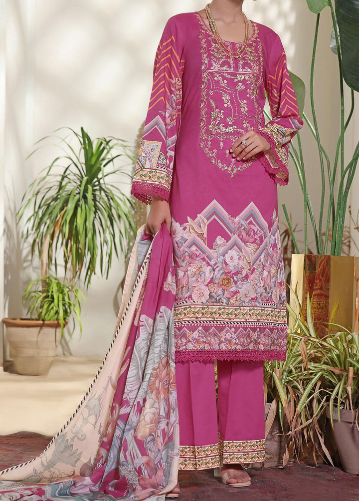 Misri By VS Textiles Embroidered Lawn Suits Unstitched 3 Piece VS23ME D-179 - Summer Collection