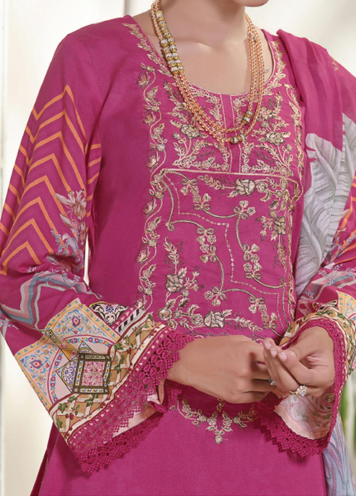 Misri By VS Textiles Embroidered Lawn Suits Unstitched 3 Piece VS23ME D-179 - Summer Collection