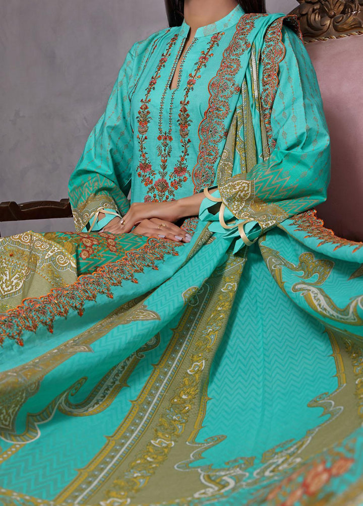 Misri By VS Textiles Embroidered Lawn Suits Unstitched 3 Piece VS23ME D-186 - Summer Collection