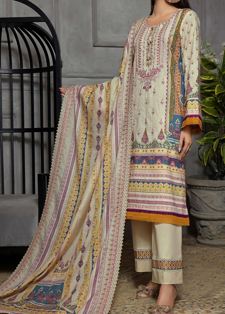 Misri By VS Textiles Embroidered Lawn Suits Unstitched 3 Piece VS23ME D-191 - Summer Collection