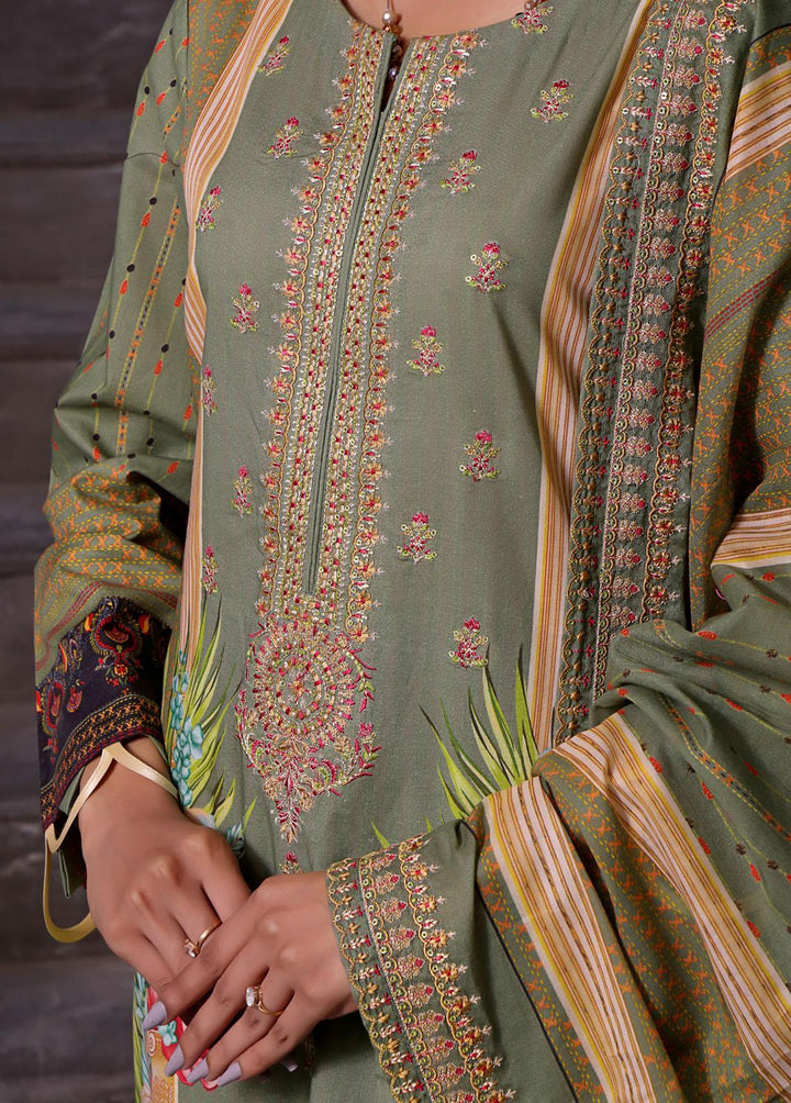 Misri By VS Textiles Embroidered Lawn Suits Unstitched 3 Piece VS23ME D-192 - Summer Collection