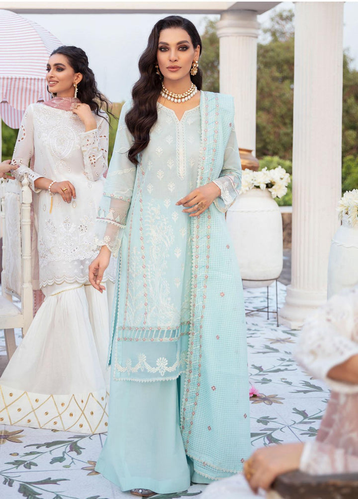 Mizaj By Iznik Embroidered Lawn Suits Unstitched 3 Piece IZ22M ML-05 Aiza - Festive Collection