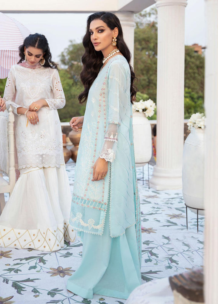 Mizaj By Iznik Embroidered Lawn Suits Unstitched 3 Piece IZ22M ML-05 Aiza - Festive Collection