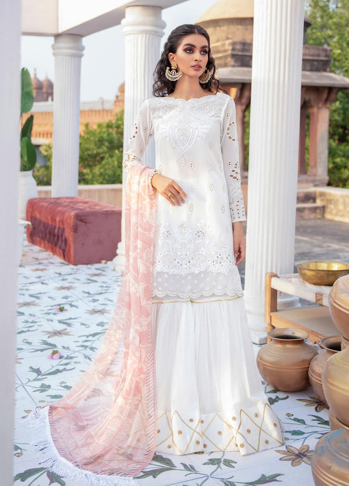 Mizaj By Iznik Embroidered Lawn Suits Unstitched 3 Piece IZ22M ML-06 Tehzib - Festive Collection