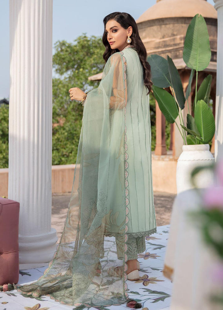 Mizaj By Iznik Embroidered Lawn Suits Unstitched 3 Piece IZ22M ML-07 Inaya - Festive Collection