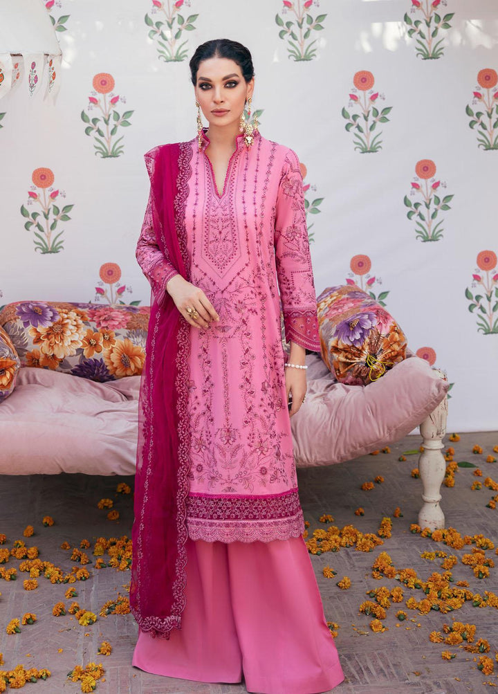 Mizaj By Iznik Embroidered Lawn Suits Unstitched 3 Piece IZ22M ML-08 Zoya - Festive Collection