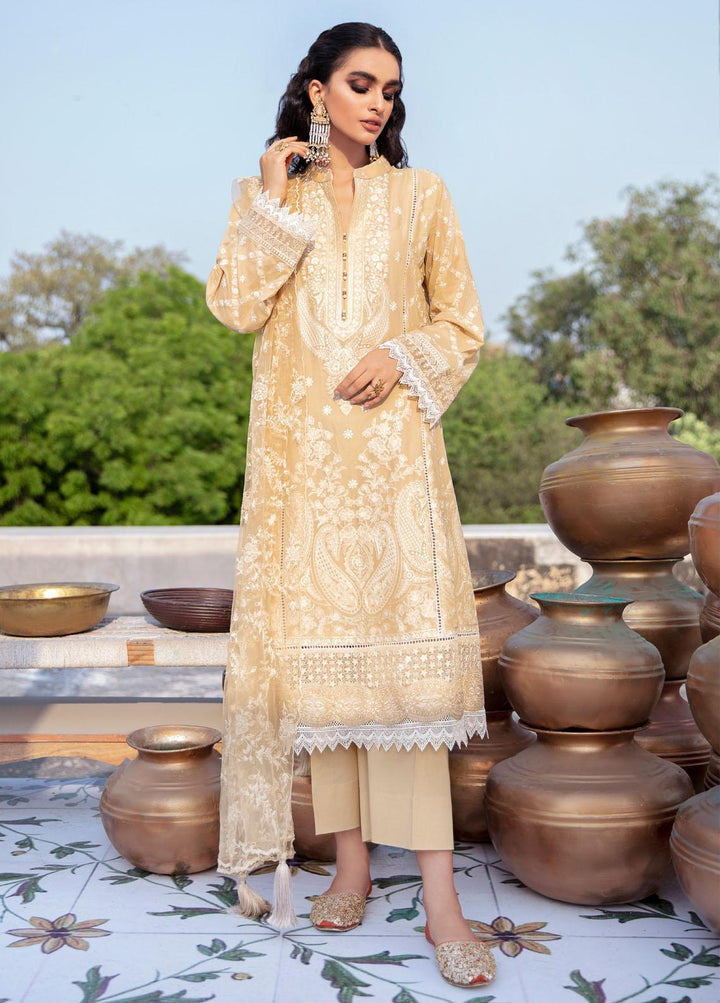 Mizaj By Iznik Embroidered Lawn Suits Unstitched 3 Piece IZ22M ML-09 Mahbano - Festive Collection