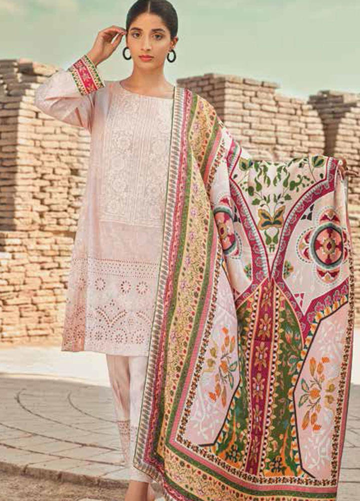 Mizaj By Tena Durrani Embroidered Jacquard Suits Unstitched 3 Piece TD21M 04 Bliss - Summer Collection