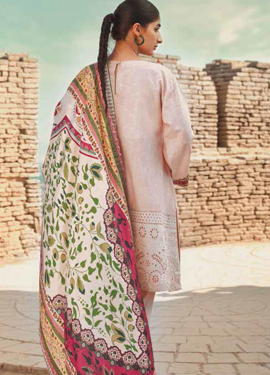 Mizaj By Tena Durrani Embroidered Jacquard Suits Unstitched 3 Piece TD21M 04 Bliss - Summer Collection
