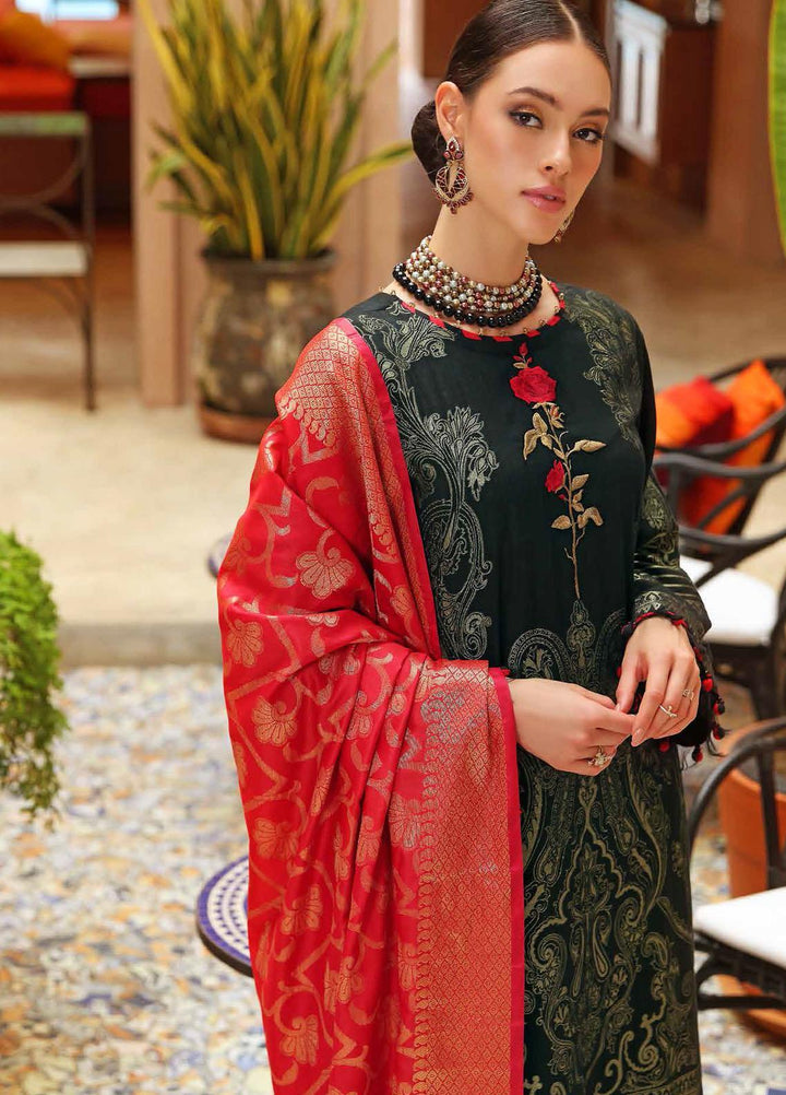 Gul Ahmed Embroidered  Suits Unstitched 3 Piece GA22CM MJ-22009 - Festive Collection
