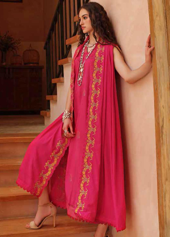 Gul Ahmed Embroidered  Suits Unstitched 3 Piece GA22CM MJ-22067 - Festive Collection